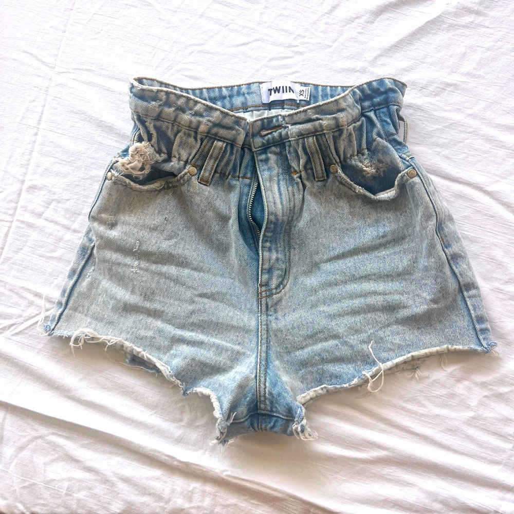 TWIN brand Jean shorts extra small
